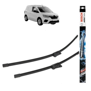 Set stergatoare auto RENAULT KANGOO III MPV din 2021-2022, Bosch Aerotwin, din cauciuc siliconat rezistent