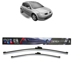 Set stergatoare auto RENAULT MEGANE II Hatchback Van (KM0/2_) din 2003-2009, Derby, din cauciuc siliconat rezistent