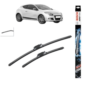 Set stergatoare auto RENAULT MEGANE III Coupe (DZ0/1_) din 2008-2016, Bosch Aerotwin, din cauciuc siliconat rezistent
