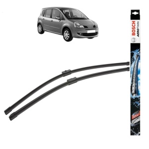 Set stergatoare auto RENAULT MODUS / GRAND MODUS (F/JP0_) din 2004-2013, Bosch Aerotwin, din cauciuc siliconat rezistent