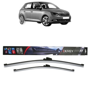 Set stergatoare auto SKODA FABIA IV (PJ3) din 2021-2024, Derby, din cauciuc siliconat rezistent