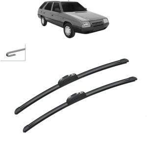 Set stergatoare auto SKODA FAVORIT Estate Van (785) din 1989-1995, Bosch Aerotwin Retrofit, din cauciuc siliconat rezistent - Img 8