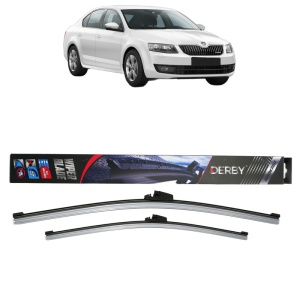 Set stergatoare auto SKODA OCTAVIA III (5E3, NL3, NR3) din 2012-2020, Derby, din cauciuc siliconat rezistent