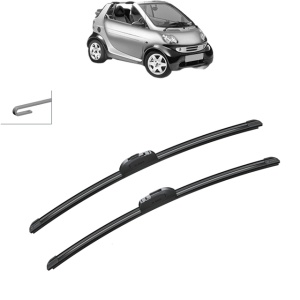 Set stergatoare auto SMART CABRIO (450) din 2000-2004, Bosch Aerotwin Retrofit, din cauciuc siliconat rezistent - Img 8