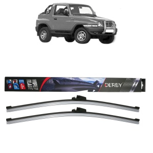Set stergatoare auto SSANGYONG KORANDO Cabrio (KJ) din 1997-2006, Derby, din cauciuc siliconat rezistent