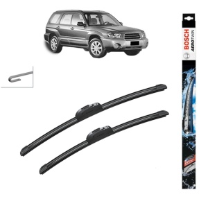 Set stergatoare auto SUBARU FORESTER (SG_) din 2002-2012, Bosch Aerotwin Retrofit, din cauciuc siliconat rezistent