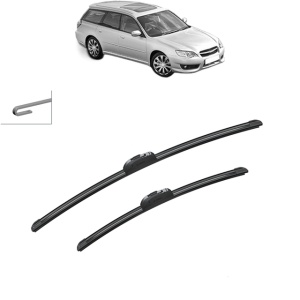 Set stergatoare auto SUBARU LEGACY IV Estate (BP) din 2003-2009, Bosch Aerotwin Retrofit, din cauciuc siliconat rezistent - Img 7