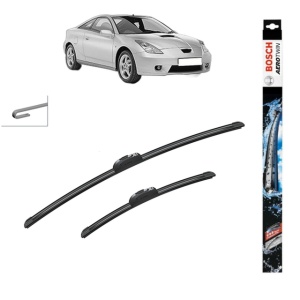 Set stergatoare auto TOYOTA CELICA Coupe (_T23_) din 1999-2005, Bosch Aerotwin Retrofit, din cauciuc siliconat rezistent