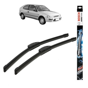 Set stergatoare auto TOYOTA COROLLA Compact (_E10_) din 1992-1997, Bosch Aerotwin Retrofit, din cauciuc siliconat rezistent