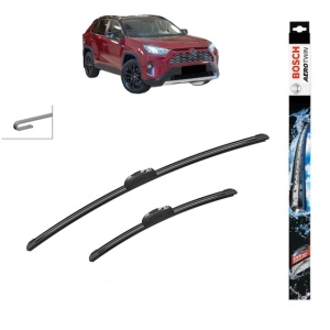 Set stergatoare auto TOYOTA RAV 4 V (_A5_, _H5_) din 2018-2020, Bosch Aerotwin Retrofit, din cauciuc siliconat rezistent