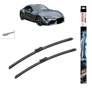 Set stergatoare auto TOYOTA SUPRA (DB_) din 2019, Bosch Aerotwin, din cauciuc siliconat rezistent