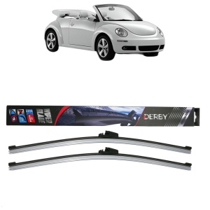 Set stergatoare auto VOLKSWAGEN BEETLE Convertible (5C7, 5C8) din 2011-2019, Derby, din cauciuc siliconat rezistent - Img 1