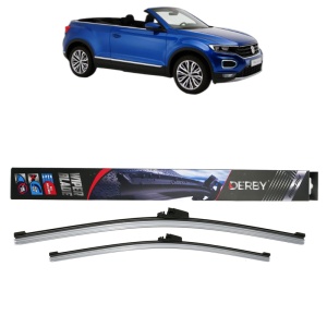Set stergatoare auto VOLKSWAGEN T-ROC Convertible (AC7, AC8) din 2019-2020, Derby, din cauciuc siliconat rezistent