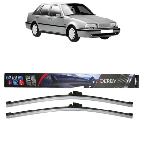 Set stergatoare auto VOLVO 440 (445) din 1988-1996, Derby, din cauciuc siliconat rezistent