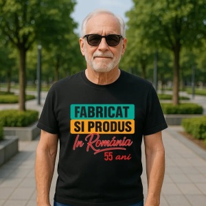 Tricou Cadou Aniversare Bărbat - Model Fabricat si Produs în România XX ani - Img 38