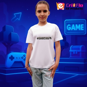 Tricou Minecraft Arc De Lemn Tricou Alb Copii | Dama | Barbat - Img 334