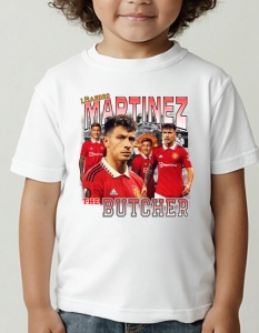 Tricou pentru copii - Lisandro Martinez - Apărătorul Inflexibil - Lisandro Martinez, Manchester United, fotbal copii - Img 1