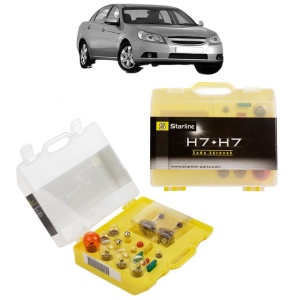 Kit trusa Set becuri H7 compatibila cu CHEVROLET EPICA (KL1_) din 2005-2011, bec far, semnalizare , pozitie, iluminare numar, frana, plafoniera, stop frana