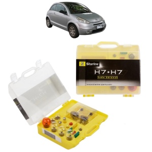 Kit trusa Set becuri H7 compatibila cu CITROEN C3 Pluriel (HB_) din 2003-2004, bec far, semnalizare , pozitie, iluminare numar, frana, plafoniera, stop frana