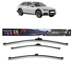 Set 3 stergatoare AUDI A4 Allroad B9 (8WH, 8WJ) din 2016-2020, Derby, din cauciuc siliconat rezistent