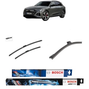 Set 3 stergatoare AUDI Q8 E-TRON SUV (GEG) din 2022, Bosch Aerotwin, din cauciuc siliconat rezistent