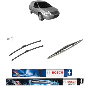 Set 3 stergatoare CHRYSLER RAM VAN Van (RG) din 2005-2009, Bosch Aerotwin Retrofit, din cauciuc siliconat rezistent