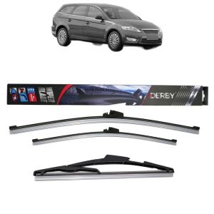 Set 3 stergatoare FORD MONDEO IV Turnier (BA7) din 2007-2015, Derby, din cauciuc siliconat rezistent