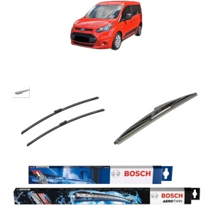 Set 3 stergatoare FORD TOURNEO CONNECT / GRAND TOURNEO CONNECT V408 MPV din 2013-2022, Bosch Aerotwin, din cauciuc siliconat rezistent