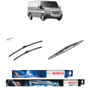 Set 3 stergatoare FORD TRANSIT Van (FA_ _) din 2000-2014, Bosch Aerotwin Retrofit, din cauciuc siliconat rezistent