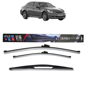 Set 3 stergatoare INFINITI G Saloon din 2002-2013, Derby, din cauciuc siliconat rezistent
