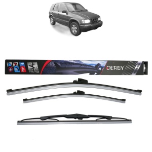 Set 3 stergatoare KIA SPORTAGE VAN din 1995-2003, Derby, din cauciuc siliconat rezistent