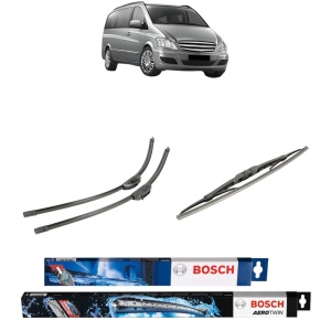 Set 3 stergatoare MERCEDES-BENZ VIANO (W639) din 2003-2014, Bosch Aerotwin Retro Truck, din cauciuc siliconat rezistent