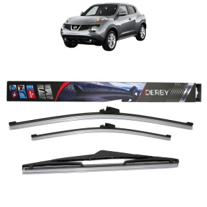Set 3 stergatoare NISSAN JUKE Van (F15) din 2010-2019, Derby, din cauciuc siliconat rezistent