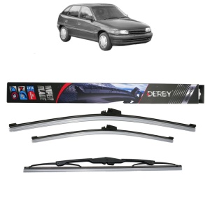 Set 3 stergatoare OPEL ASTRA F CLASSIC Hatchback (T92) din 1998-2002, Derby, din cauciuc siliconat rezistent
