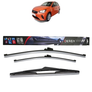 Set 3 stergatoare OPEL CORSA F (P2JO) din 2019-2023, Derby, din cauciuc siliconat rezistent