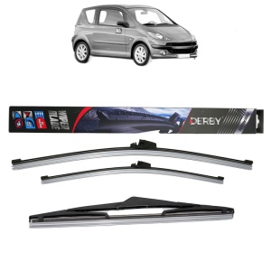 Set 3 stergatoare PEUGEOT 1007 (KM_) din 2005-2007, Derby, din cauciuc siliconat rezistent