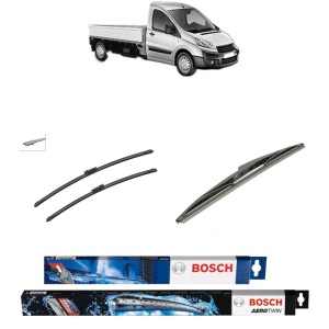 Set 3 stergatoare PEUGEOT EXPERT Platform/Chassis din 2007-2016, Bosch Aerotwin, din cauciuc siliconat rezistent