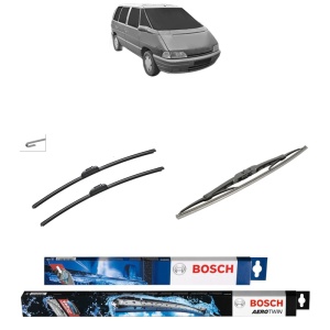 Set 3 stergatoare RENAULT ESPACE II VAN (J/S63_) din 1992-1996, Bosch Aerotwin Retro Truck, din cauciuc siliconat rezistent