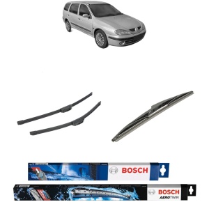 Set 3 stergatoare RENAULT Megane I Kombi van (KA_) din 2000-2003, Bosch Aerotwin Retrofit, din cauciuc siliconat rezistent