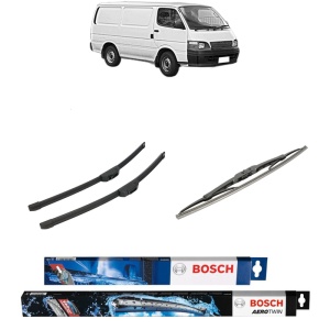 Set 3 stergatoare TOYOTA HIACE IV Van (__H1_, __H2_) din 1995-2012, Bosch Aerotwin Retrofit, din cauciuc siliconat rezistent