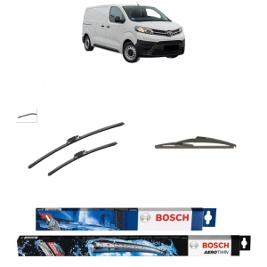 Set 3 stergatoare TOYOTA PROACE Van (MDZ_) din 2016-2025, Bosch Aerotwin, din cauciuc siliconat rezistent