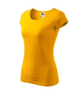 Set 3 tricouri simple dama din bumbac 100%, Elegant casual cu decolteu femei, galben, gri, verde mar 122 - Img 6