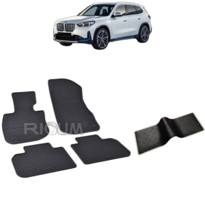 Set 5 covorase auto BMW IX1 U11 EV FABRICATIE 11.2022 - 2026, cu covoras tunel median, Caroserie SUV