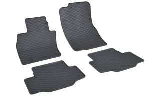 Set 5 covorase auto CITROEN C1 I din 2005 - 06.2014, cu covoras tunel median, Caroserie HATCHBACK - Img 2