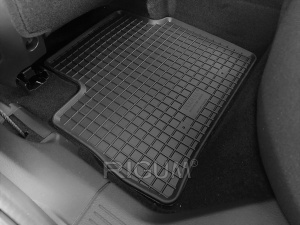 Set 5 covorase auto FIAT DOBLO II din 2010 - 06.2022, cu covoras tunel median, Caroserie VAN 5 LOCURI - Img 6