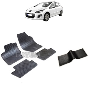 Set 5 covorase auto PEUGEOT 308 I din 05.2007 - 07.2013, cu covoras tunel median, Caroserie HATCHBACK