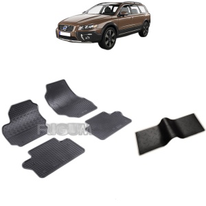 Set 5 covorase auto VOLVO XC 70 II din 09.2007 - 2016, cu covoras tunel median, Caroserie COMBI