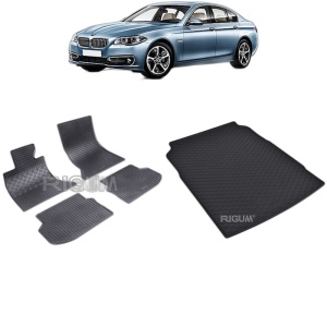 Set Covorase Auto Si Tavita Portbagaj BMW SERIA 5 F10 din 03.2010 - 2013, caroserie sedan,