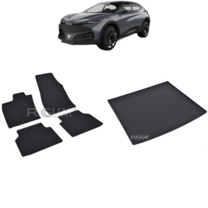 Set Covorase Auto Si Tavita Portbagaj CUPRA TAVASCAN din 06.2024 - 2026, caroserie suv, PORTBAGAJ INFERIOR SI SUPERIOR
