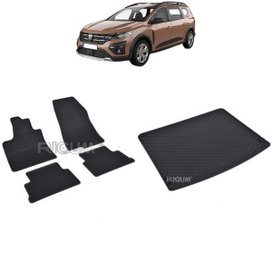 Set Covorase Auto Si Tavita Portbagaj DACIA JOGGER din 2022 - 2026, caroserie combi,